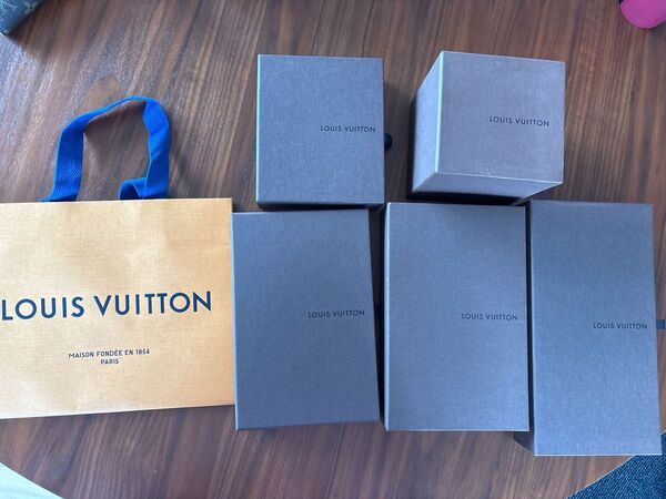 ◎美品◎ ルイヴィトン Louis Vuitton ショッパー 紙袋 空箱 ブランド ルイヴィトンショッパー