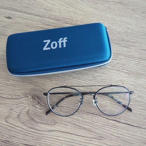 Zoff Classic ダブルブリッジ メガネ