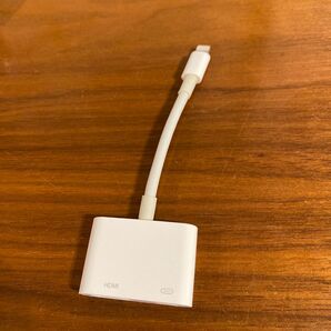 iPhone HDMI変換ケーブル 純正 Lightning