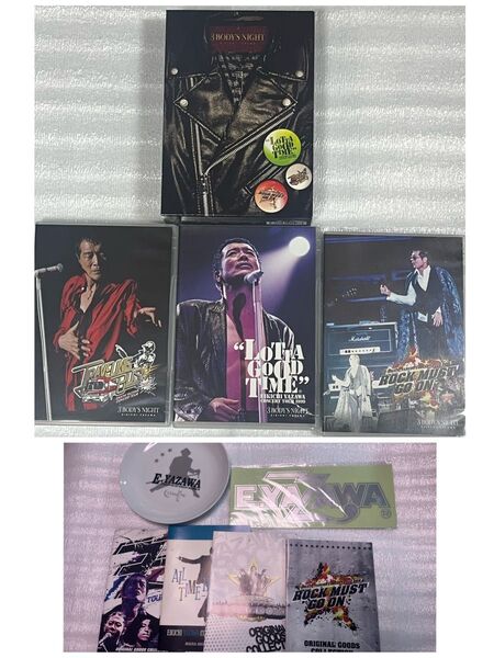 矢沢永吉/3 BODY'S NIGHT DVD BOX〈3枚組〉おまけ付きです