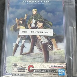 一番くじ 進撃の巨人~壁の外の世界~ C賞 アクリルボード 2