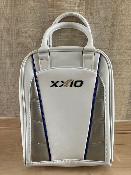 新品・未使用品ゼクシオ ゴルフシューズバッグ ケース ホワイト