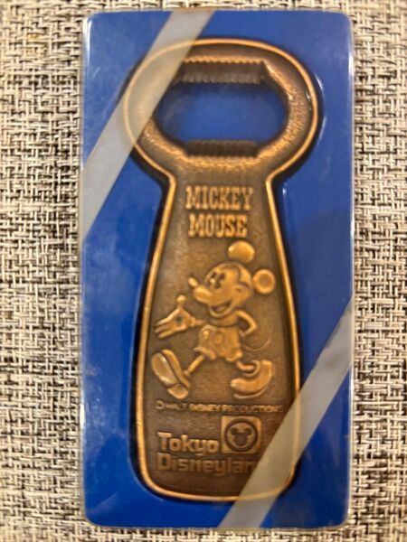 【新品未開封】ミッキーマウス 栓抜き 東京ディズニーランド