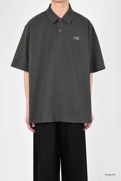 DORAEMON LAD MUSICIAN BIG POLO SHIRT モスグレー ラッドミュージシャン ドラえもん