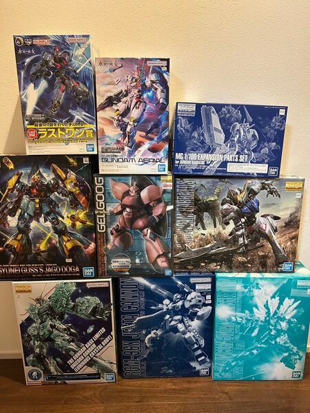ガンプラ MG フルメカニクス REまとめ売り 9体セット