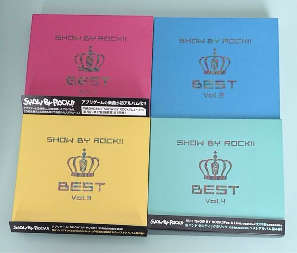 SHOW BY ROCK!! BEST Vol.1 2 3 4