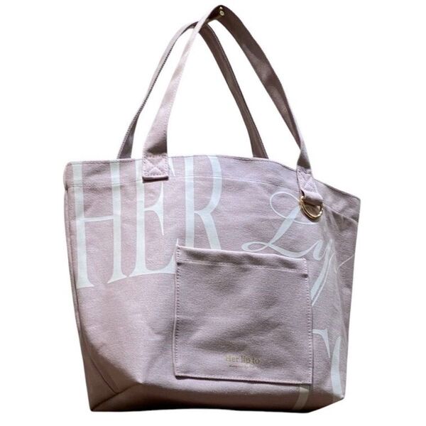 名古屋 限定 HLT DAIRLY LOGO TOTE rose