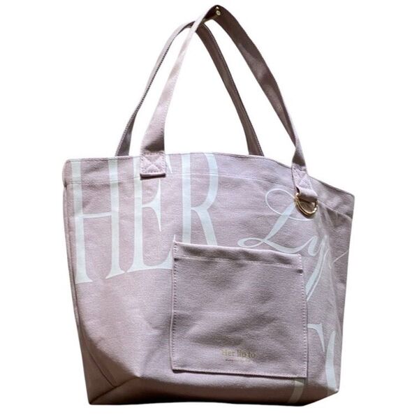 名古屋 限定 HLT DAIRLY LOGO TOTE rose