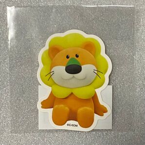 たべっ子どうぶつ ダイカットステッカー らいおんくんA