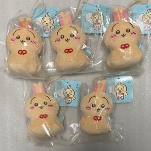 ちいかわらんど うさぎ ウラヤハボウズマスコット 5点