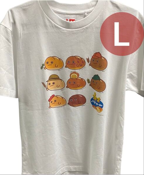 名古屋 限定 ユニクロ フジパン ネオバタくん Tシャツ 男女兼用 Lサイズ