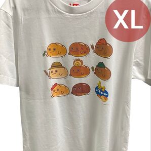 名古屋 限定 ユニクロ フジパン ネオバタくん Tシャツ 男女兼用 XLサイズ