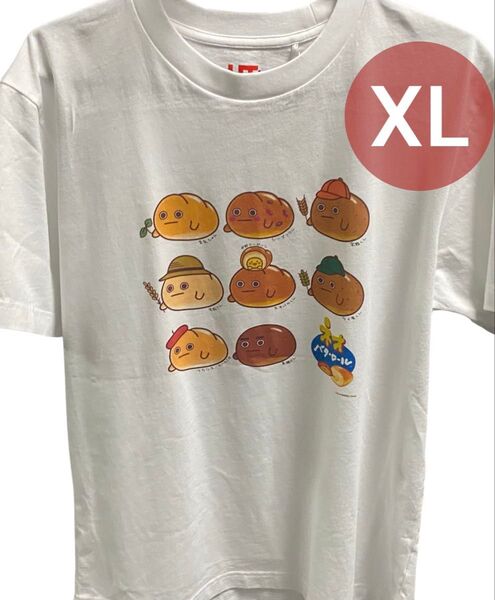 名古屋 限定 ユニクロ フジパン ネオバタくん Tシャツ 男女兼用 XLサイズ