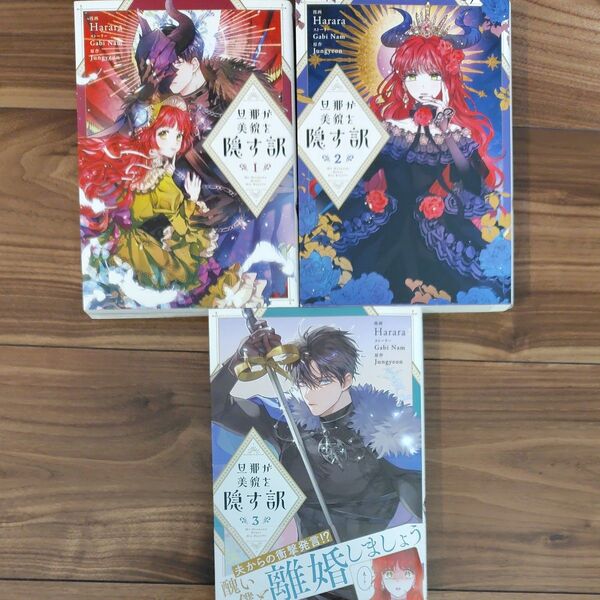 旦那が美貌を隠す訳 1〜3 (フロースコミック) Harara/漫画 Gabi Nam/ストーリー Jungyeon/原作