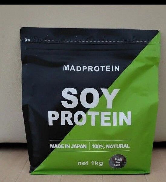 【正規品】MADPROTEIN ソイプロテイン カフェオレ味 人工甘味料不使用