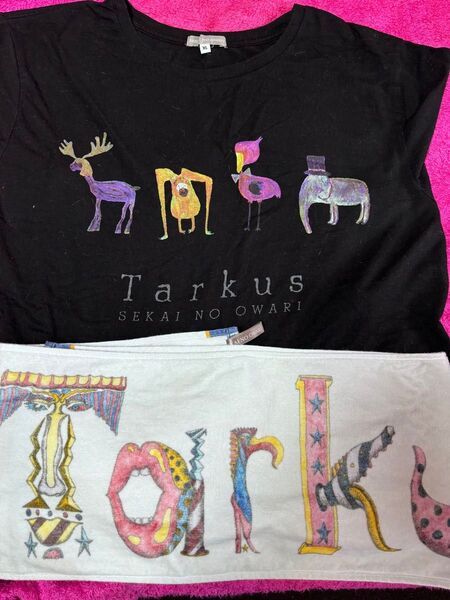 SEKAI NO OWARI Tarkus ツアーTシャツ&タオル 2点セットおまけ付き