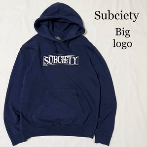 Subciety ビッグロゴ スウェット プルオーバーパーカー ユニセックス