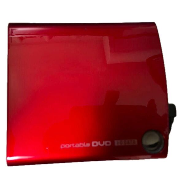 IODATA ポータブルDVDドライブ DVRP-U8CR レッド