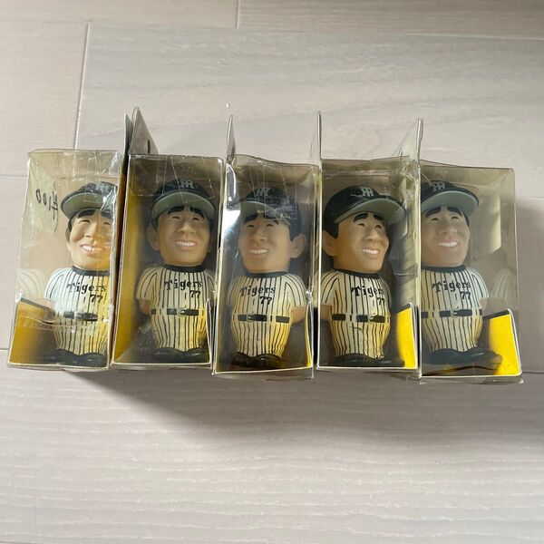 阪神タイガース 星野仙一フィギュア 5体セット
