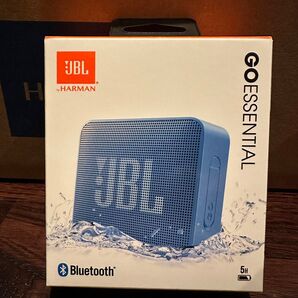 JBL GO ESSENTIAL Bluetoothスピーカー IPX7防水 ブルー