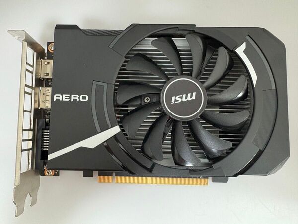 MSI GeForce GTX 1650 AERO ITX 4G グラフィックボード 完動品 補助電源不要