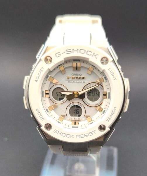 極美品 G-SHOCK GST-W300-7AJF 電波ソーラー