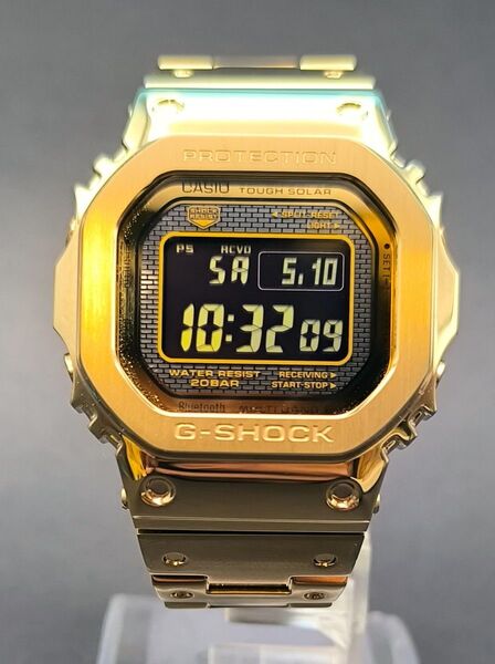最終価格 極美品 G-SHOCK GMW-B5000GD-9JF ゴールドフルメタル