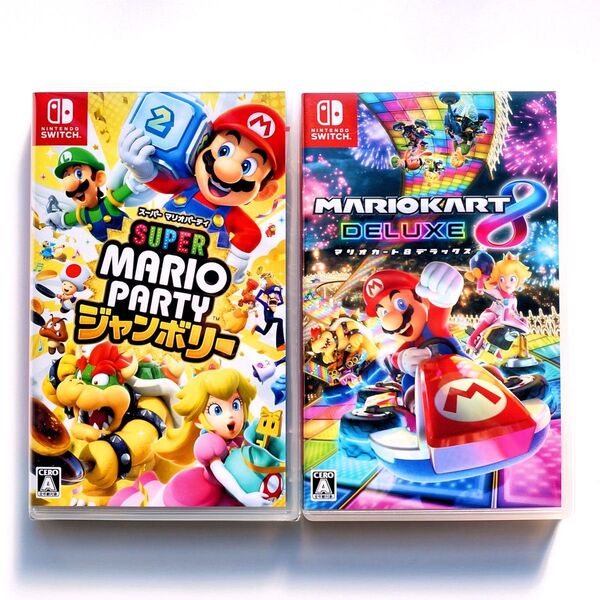 スーパーマリオパーティ ジャンボリー マリオカート8 デラックス Switch スイッチ マリオ マリカー ソフト 2本セット