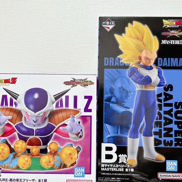 ドラゴンボール 一番くじ VSオムニバスCROSS B賞 ベジータ E賞フリーザ