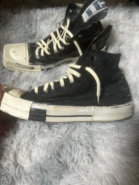 即日発送 drkshdw drkstar rick owens converse
