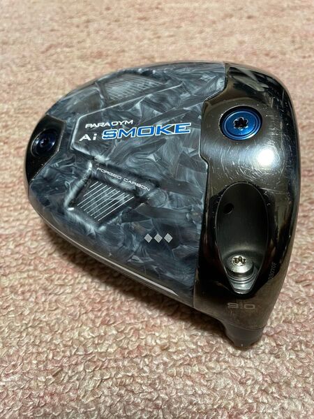 (中古)キャロウェイ PARADYM Ai SMOKE ◆◆◆ ドライバー 9.0° ヘッドのみ