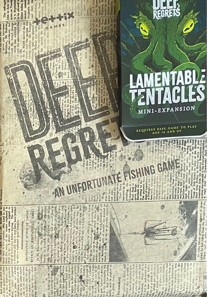Deep Regrets ボードゲーム 拡張パック付き