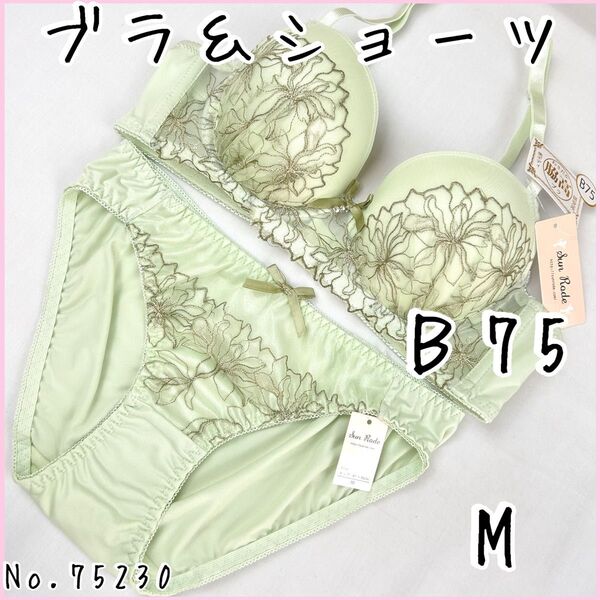 ブラジャーショーツセットB75 No.75230