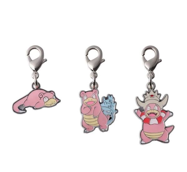 ポケモンセンター スカーレット バイオレット キーホルダー 全国ずかん メタルチャーム ヤドン ヤドラン ヤドキング