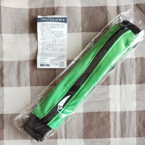 新品 ランナーポーチ アクティブストレッチポーチ 黄緑色