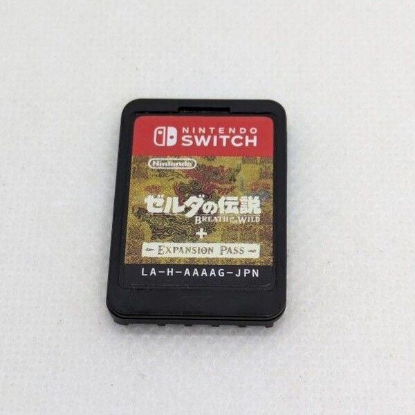 【Switch】 ゼルダの伝説 ブレス オブ ザ ワイルド + エキスパンションパス ゲームカードのみ 動作確認済み
