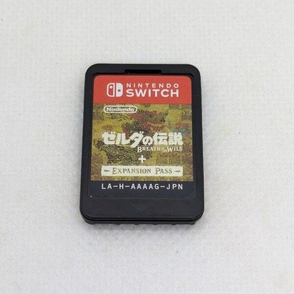【Switch】 ゼルダの伝説 ブレス オブ ザ ワイルド + エキスパンションパス ゲームカードのみ 動作確認済み
