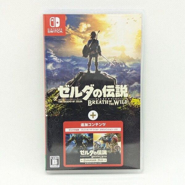 【Switch】 ゼルダの伝説 ブレス オブ ザ ワイルド + エキスパンションパス 動作確認済み