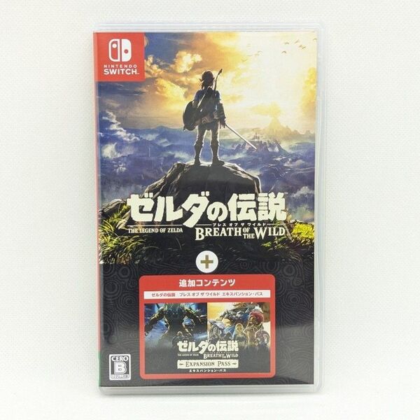 【Switch】 ゼルダの伝説 ブレス オブ ザ ワイルド + エキスパンションパス 動作確認済み