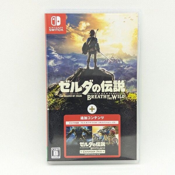 【Switch】 ゼルダの伝説 ブレス オブ ザ ワイルド + エキスパンションパス 動作確認済み