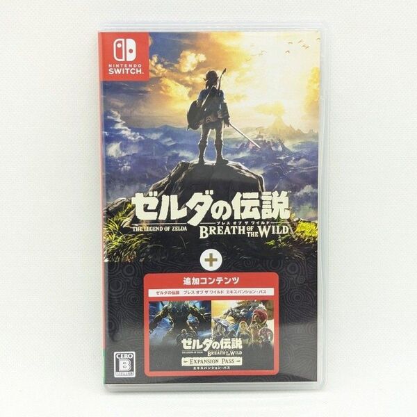 【Switch】 ゼルダの伝説 ブレス オブ ザ ワイルド + エキスパンションパス 動作確認済み
