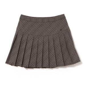 andmary Audrey check mini skirt