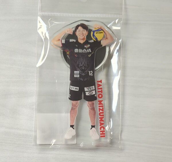【水町泰杜選手】24-25 黒ユニ アクスタ ウルフドッグス名古屋 新品