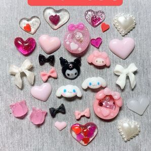 現品まとめ売り ② 3Dネイルパーツ