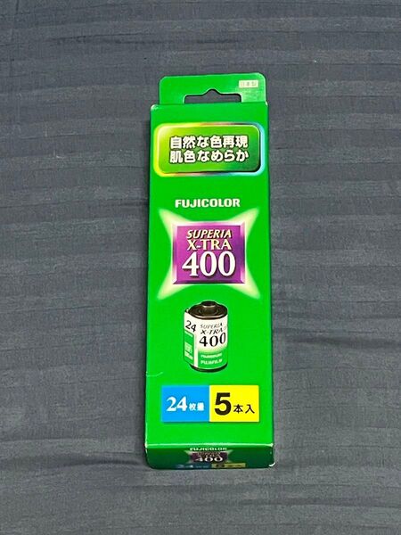 新品!激レア!富士フイルム SUPERIA X-TRA 400 24枚撮 5本