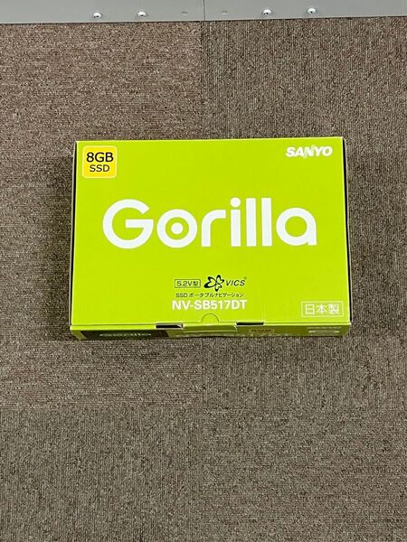 【美品】カーナビ ゴリラ(Gorilla) SANYO NV-SB517DT 付属品多数