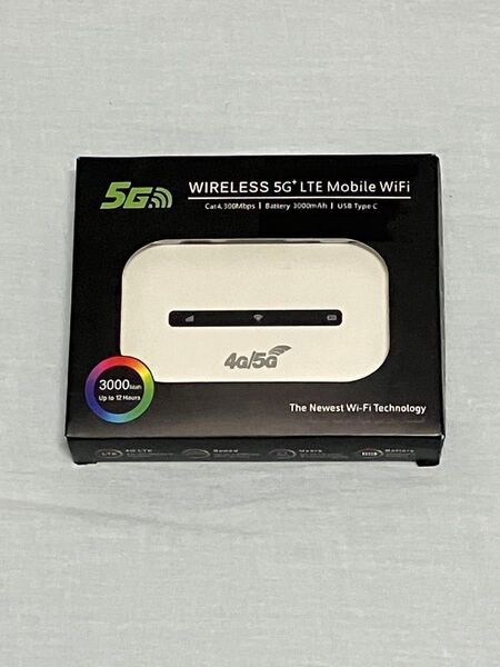 新品未使用*5G LTE モバイルWiFi M6 ホワイト