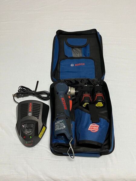 美品 BOSCH10.8V バッテリー 木工アングルドライバードリル GWI10.8V