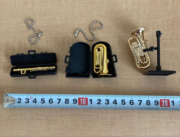 ガチャガチャ 楽器3個セット