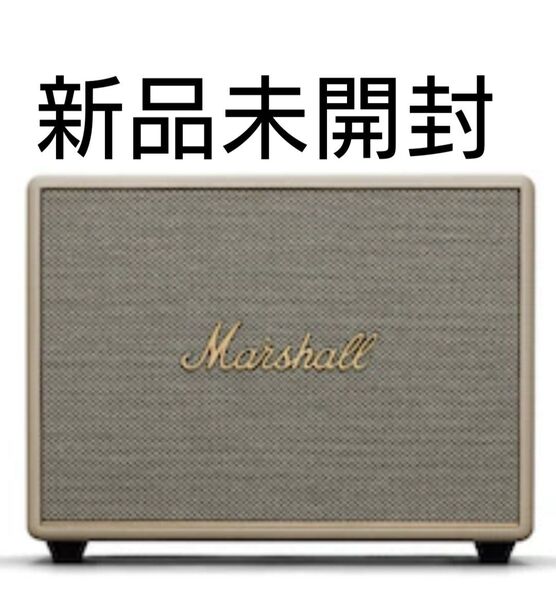 新品未開封 Marshall Woburn III Bluetooth WOBURN3BT-CRM 国内正規品
